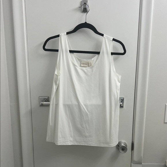 Chico's Tops - Chico's Classic White Tank Top